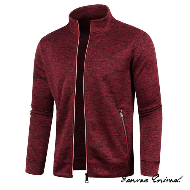 Sammy Jackson™ Sweatvest | Sweatshirt with Folded Collar