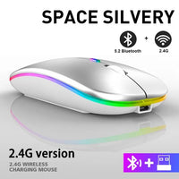 Sammy Jackson™ Wireless LED Mouse | Rechargeable Bluetooth Mouse