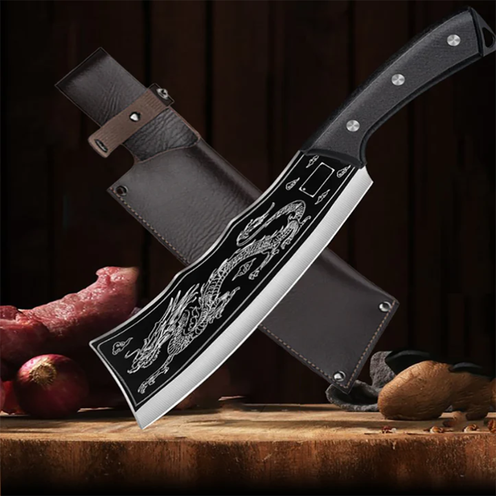 Hand-Forged Dragon Knife - Ryujin