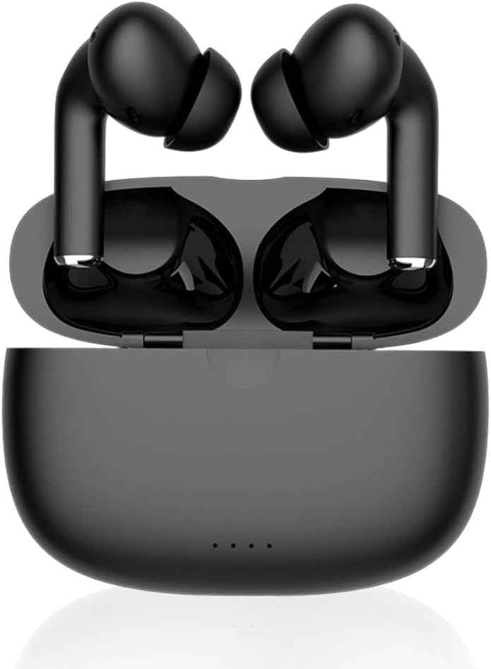 Auriculares True Wireless con aislamiento de ruido, Bluetooth 5.0 y estuche de carga inalámbrica – Sonetra
