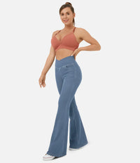Stijlvolle Bootcut Jeans voor Dames - Rosa