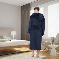 Luxe Heren Badjas met Capuchon - Lars