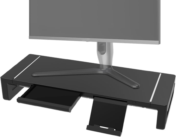 Soporte de monitor ajustable Elevation con cajón – Stravon