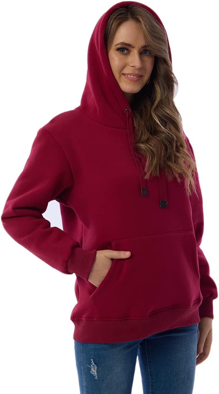 Women's Casual Fleece-Lined Hoodie - Lilly