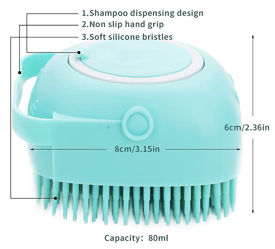 Soft Brush for Bathing & Grooming Pets