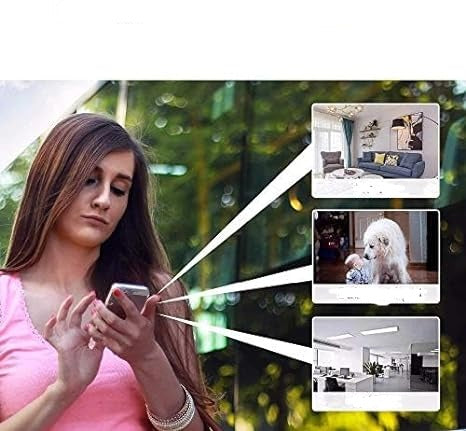 Wireless 1080P Mini WiFi Security Camera, Rechargeable 7