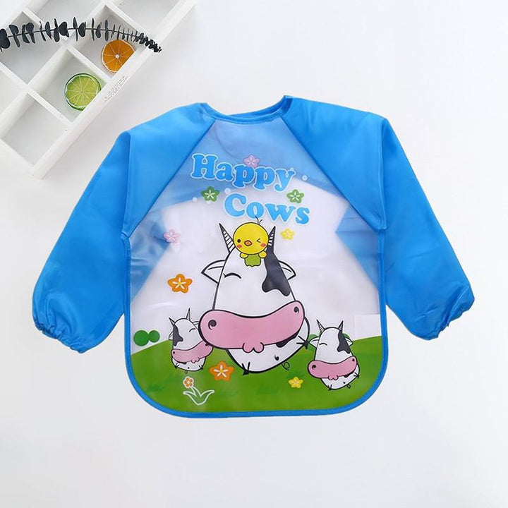 Waterproof Baby Bib with Sleeves