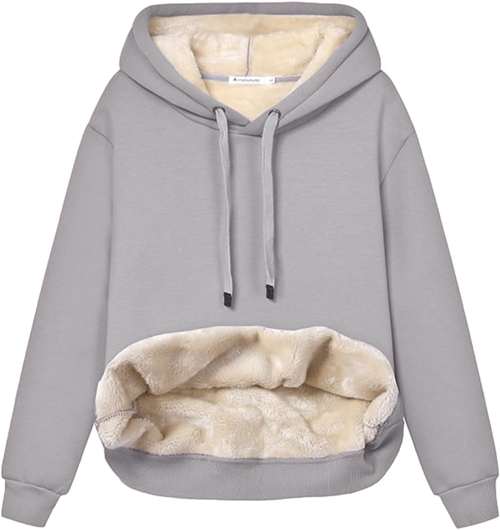 Women's Casual Fleece-Lined Hoodie - Lilly