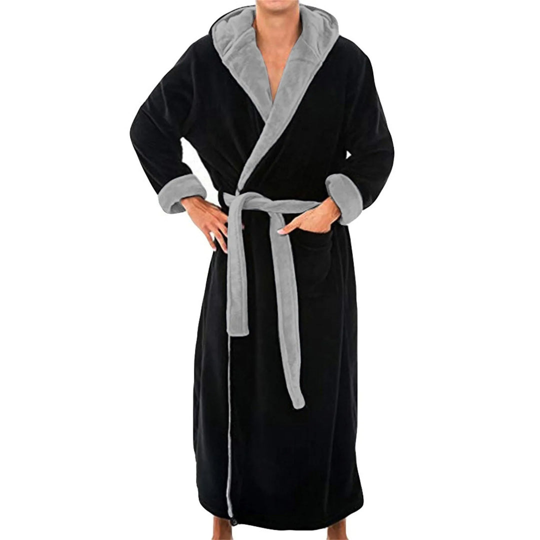 Sammy Jackson™ Winter Warrior Bathrobe | Cozy flannel bathrobe