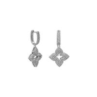 Sparkling Flower Earrings - Florabelle