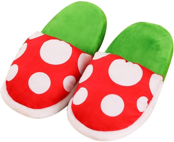 Pluche Winterpantoffels - Flora