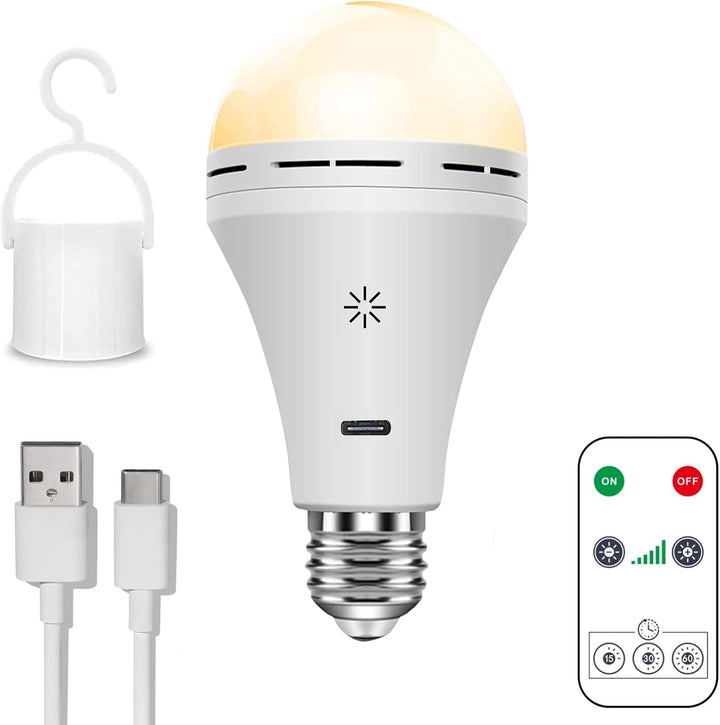 Bezprzewodowa USB Ładowalna Lampa LED – Luxaro