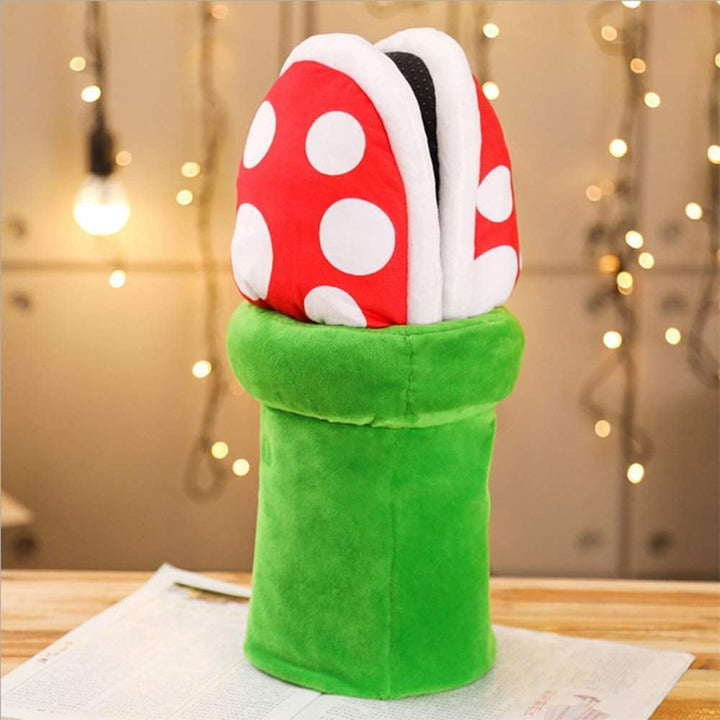 Pluche Winterpantoffels - Flora