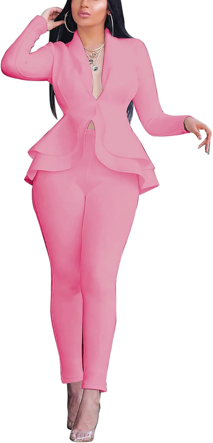 Blazer en Broek Set - Faylinn