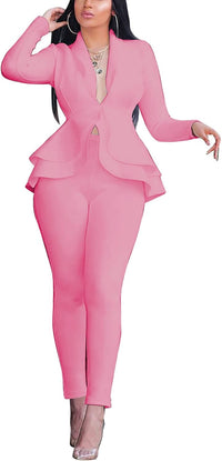 Blazer en Broek Set - Faylinn