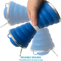 Collapsible Water Bottle with Carabiner