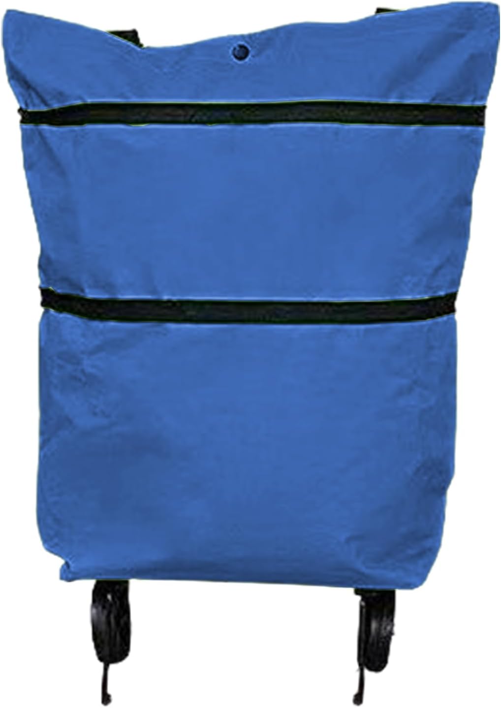 Large-Capacity Foldable Shopping Bag with Wheels – Reusable Cart Tote – Veytra