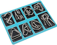Metalen Puzzelringen Set - BrainTwist