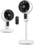 Adjustable Standing Fan with 3D Oscillation – Aerion