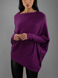 Trendy Off-Shoulder Sweater for Women - Livia