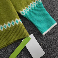 Comfortable Green Women's Sweater - Elin