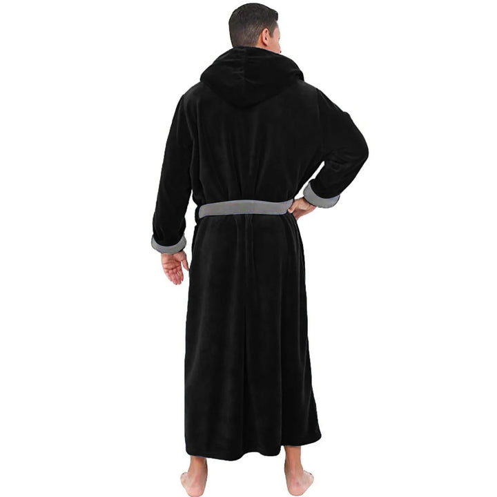 Sammy Jackson™ Winter Warrior Bathrobe | Cozy flannel bathrobe