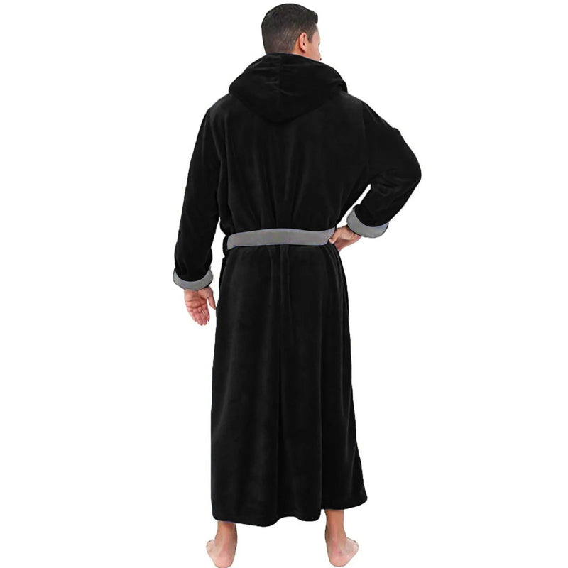 Sammy Jackson™ Winter Warrior Bathrobe | Cozy flannel bathrobe