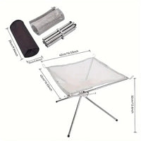 Foldable Campfire Stand - FireFlex