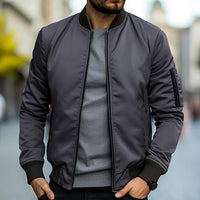 Men's Bomber Jacket with Arm Pocket – Jaron