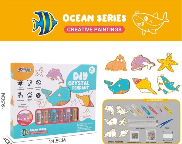 DIY Keychain Painting Kit - SparkleArt