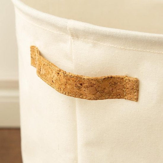 Stylish Cotton Linen Laundry and Toy Basket - EcoNest