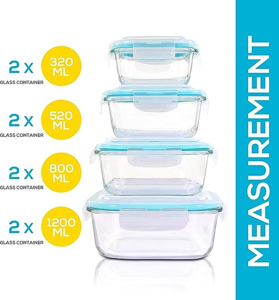 Lunchbox z borokrzemowego szkła - GlassGuard Bento
