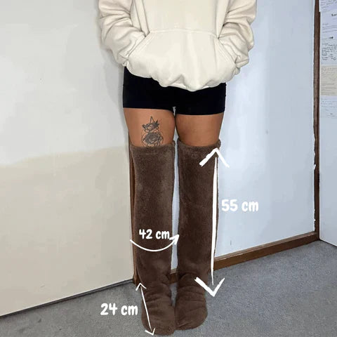 Warm Fleece Socks for Winter - SnuggleFeet