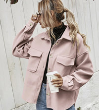 Short Jacket with Button Closure – Elodie