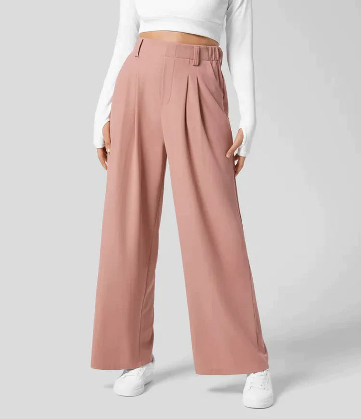 Comfy Women's Wide-Leg Trousers - Amara