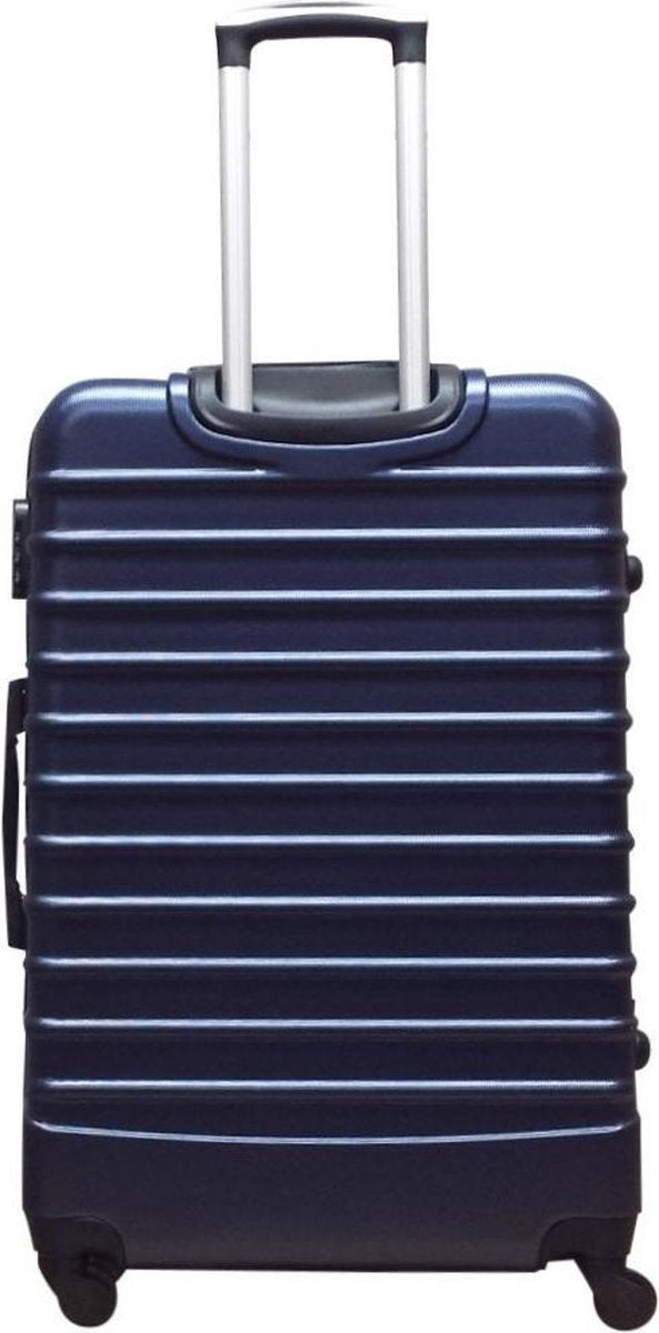 2-Delige Donkerblauwe Hardcase Kofferset – Monaco