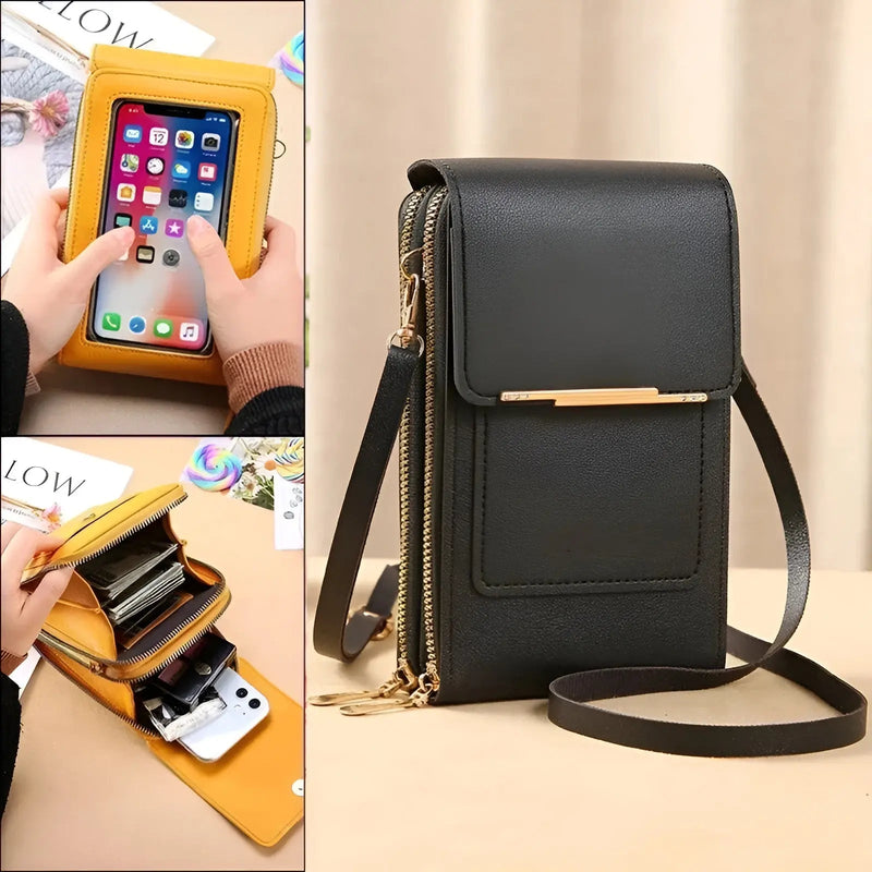 Trendy Leather Anti-Theft Women's Shoulder Bag - SecureStyle