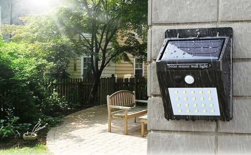 Set of 5 Solar LED Outdoor Lights – LumaPath