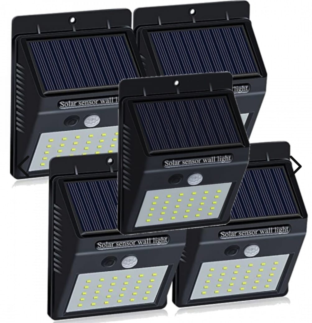 Set of 5 Solar LED Outdoor Lights – LumaPath
