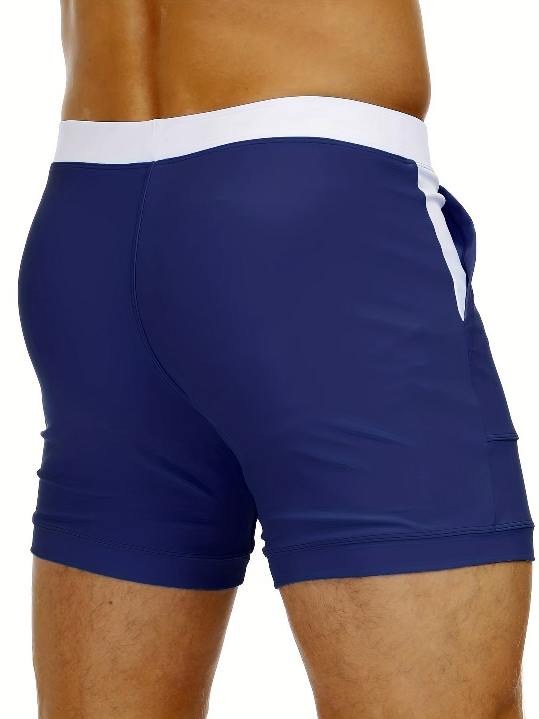 Quick-drying men's swim shorts with breathable design – Elias