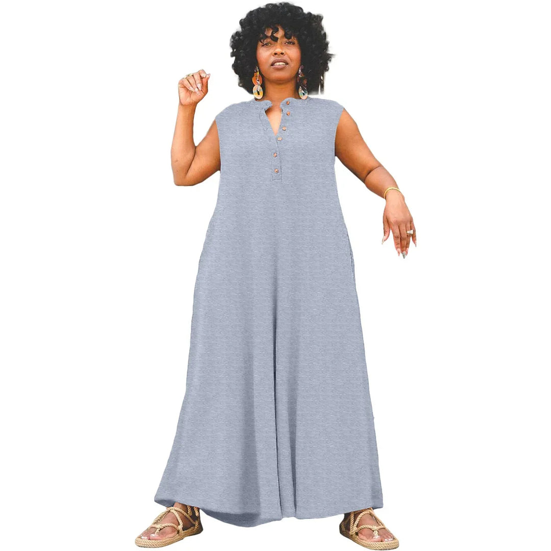 Sammy Jackson™ Jill Plus Size Jumpsuit | Stylish & Casual