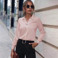 Trendy Women's Chiffon Blouse - Amélie