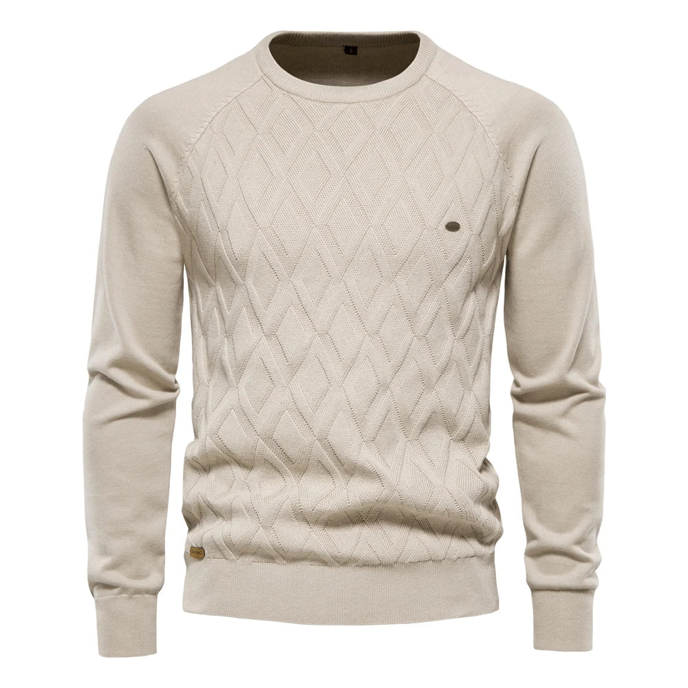 Sammy Jackson™ Bart Chill Trui | Gebreide trui met ronde hals