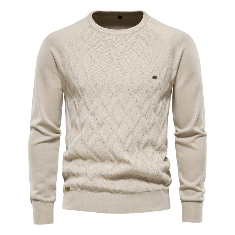 Sammy Jackson™ Bart Chill Trui | Gebreide trui met ronde hals