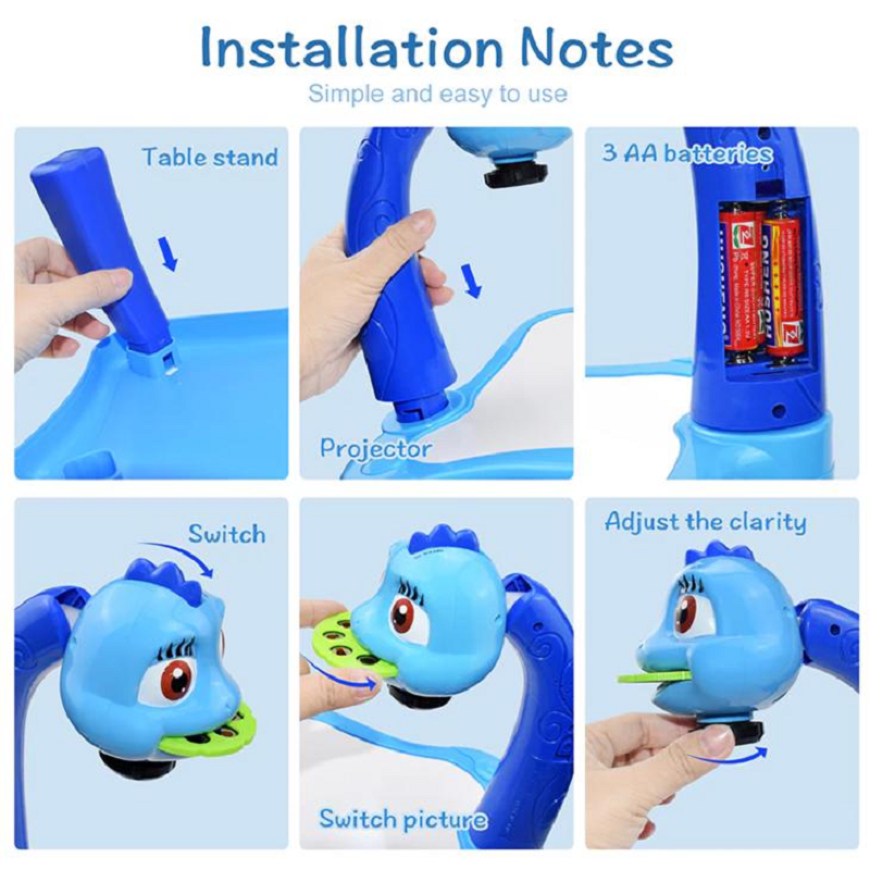 LED Drawing Projector with Music for Creative Kids - ArtBuddy