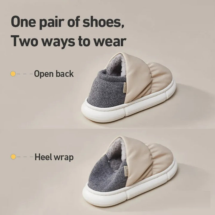 Sammy Jackson™ Slip-On Slippers | Comfortable warm slippers