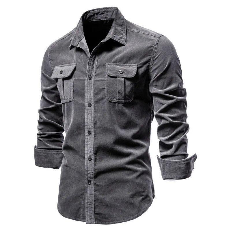 Sammy Jackson™ Casual Shirt | Casual corduroy shirt for any occasion
