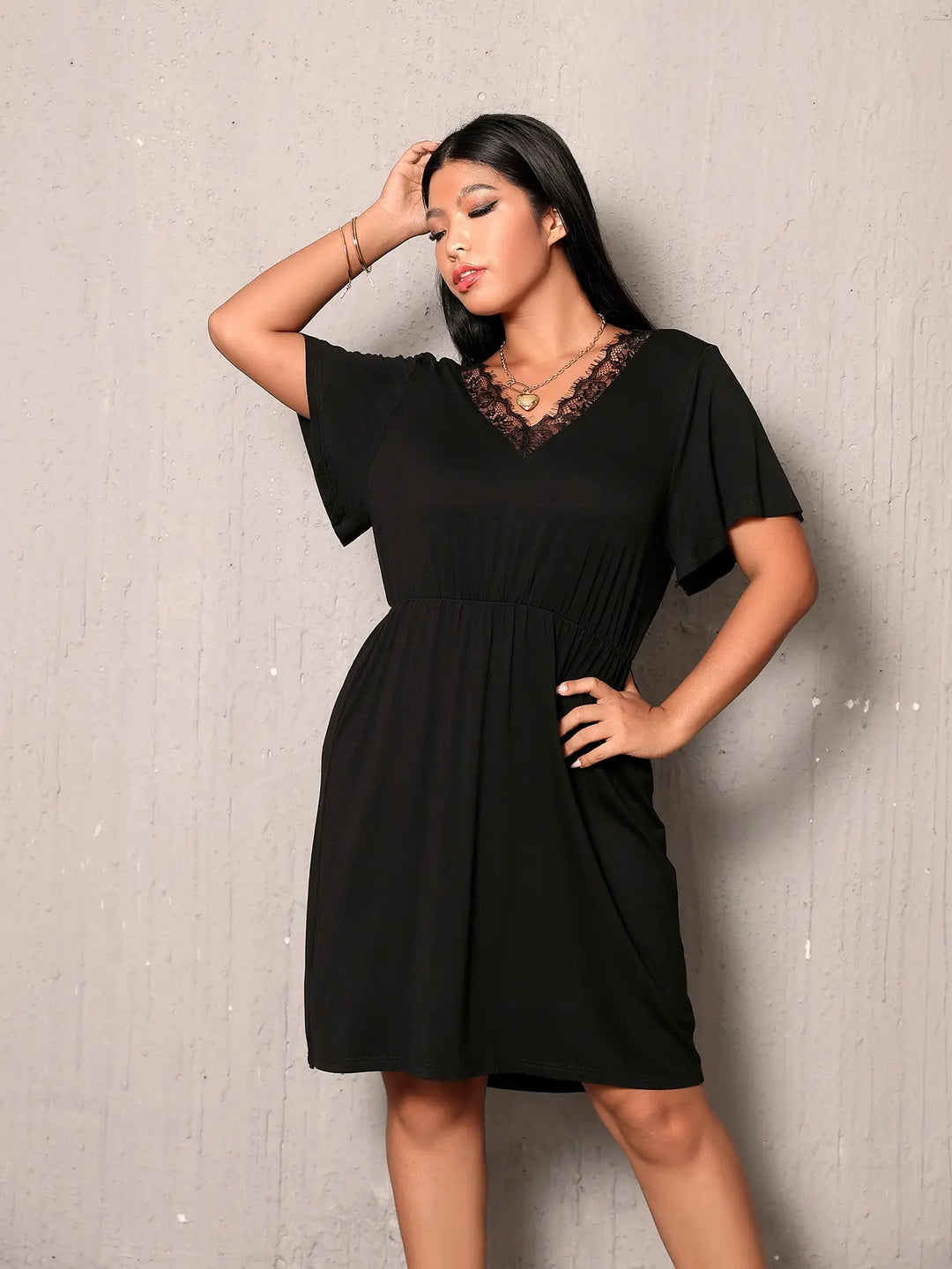 Sammy Jackson™ Donna Plus-Size Dress | Trendy & Glamorous