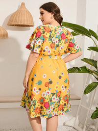 Sammy Jackson™ Sally Midi Dress | Cheerful & Trendy