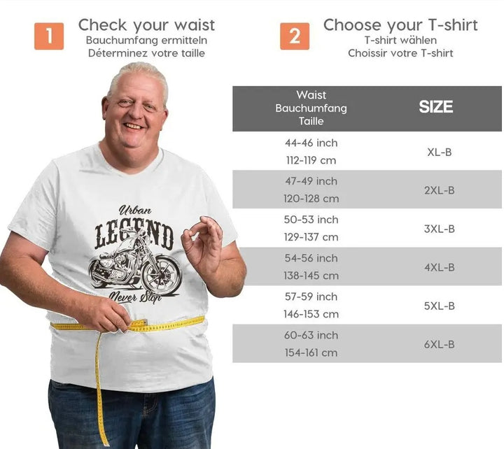 Sammy Jackson™ Legend T-shirt | Inspiring plus size T-shirt